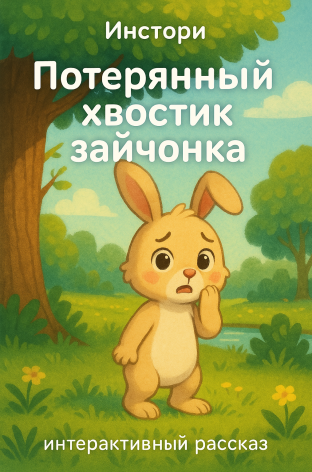 Потерянный хвостик зайчонка