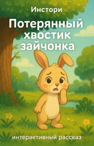 Потерянный хвостик зайчонка