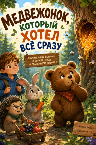 Медвежонок, который хотел всё сразу