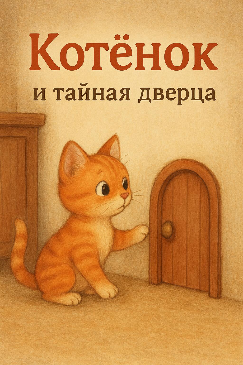 Котёнок и тайная дверца