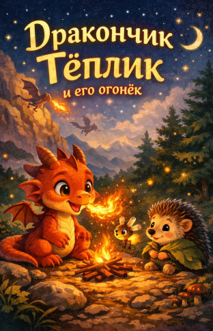 Дракончик Тёплик и его огонёк